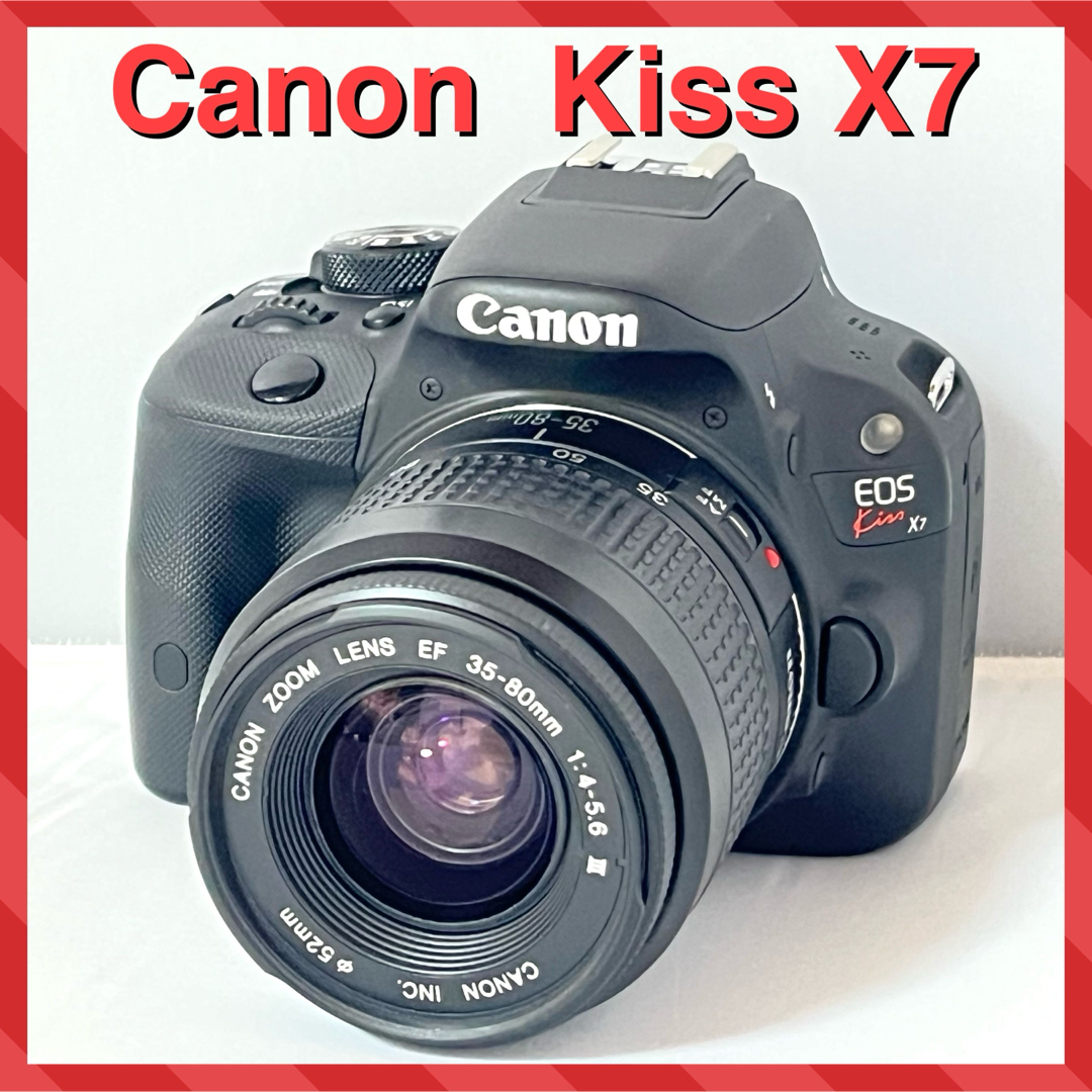 ❤️初心者にもオススメ❤️Canon kiss x7 レンズキット❤️ ❤️初心者にもオススメ❤️Canon kiss x7 レンズキット❤️