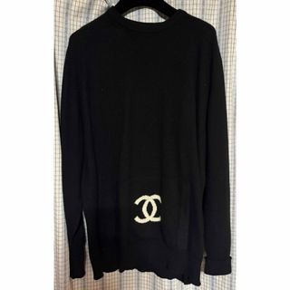 CHANEL - ☆難アリ☆シャネル☆CHANEL☆94Aカンガルーニット CHANEL - ☆難アリ☆シャネル☆CHANEL☆94Aカンガルーニット