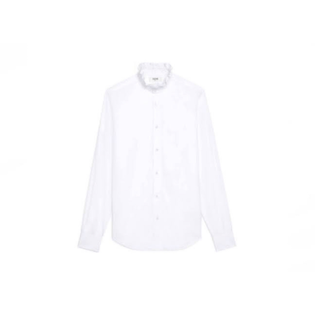 CELINE - CELINE 21AW ピーターパンカラーシャツ SIZE39の通販 CELINE - CELINE 21AW ピーターパンカラーシャツ SIZE39の通販
