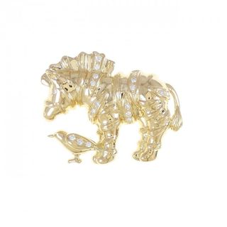 タサキ(TASAKI)のタサキ ダイヤモンド ブローチ 0.18CT(その他)