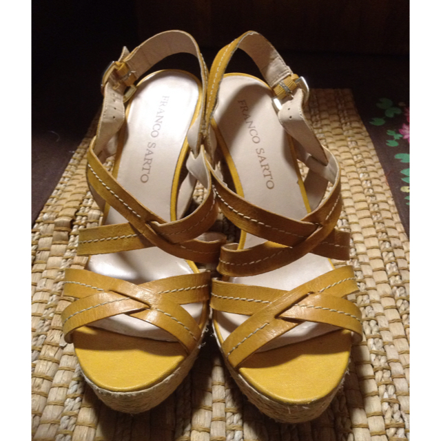 リーガルFRANCO SARTO サンダル☆本革 25cm  ヒール11cm レディースの靴/シューズ(サンダル)の商品写真