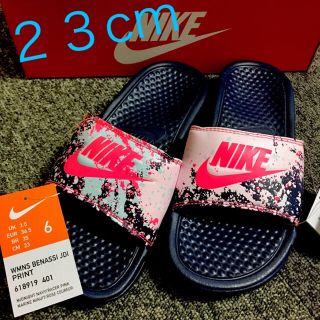 ナイキ(NIKE)のべナッシ#ナイキ#完売#23#6#2017年#ピンク(サンダル)