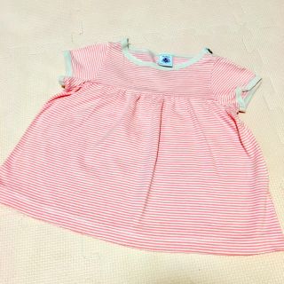 プチバトー(PETIT BATEAU)のプチバトー 半袖 トップス (Ｔシャツ)