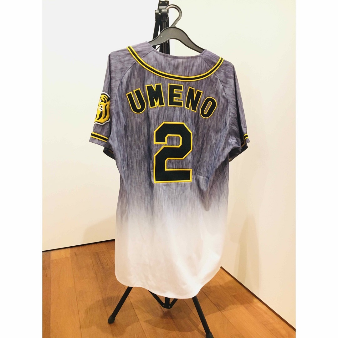 MIZUNO - 阪神タイガース 梅野隆太郎 梅野 ビジターユニフォーム MIZUNO - 阪神タイガース 梅野隆太郎 梅野 ビジターユニフォーム