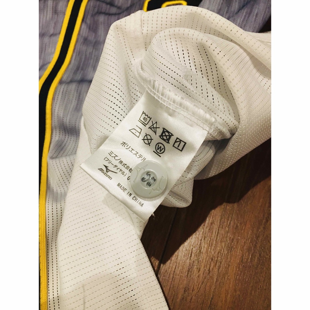MIZUNO - 阪神タイガース 梅野隆太郎 梅野 ビジターユニフォーム MIZUNO - 阪神タイガース 梅野隆太郎 梅野 ビジターユニフォーム