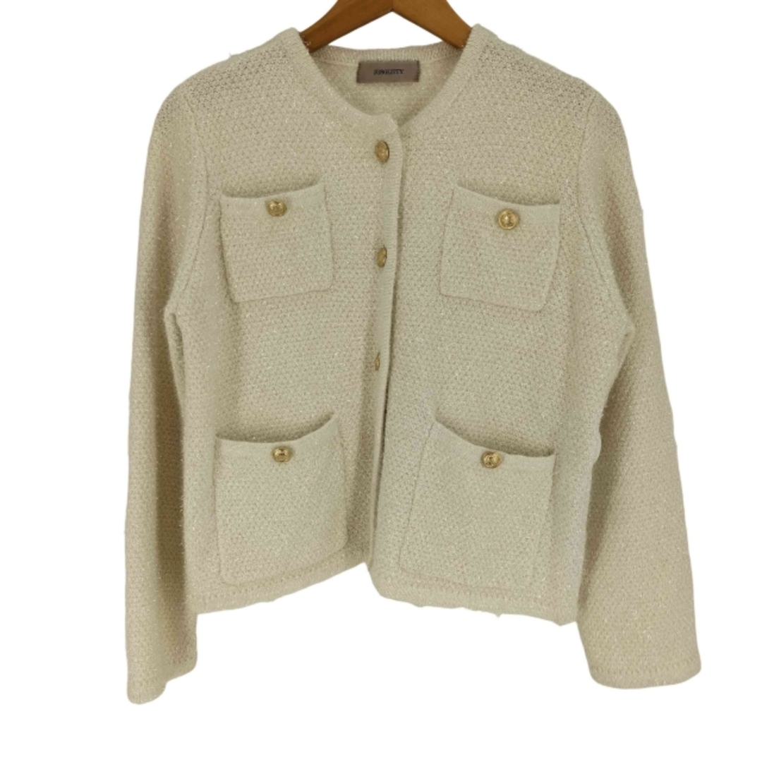 JUSGLITTY - JUSGLITTY(ジャスグリッティー) 24SS ラメツイード JUSGLITTY - JUSGLITTY(ジャスグリッティー) 24SS ラメツイード