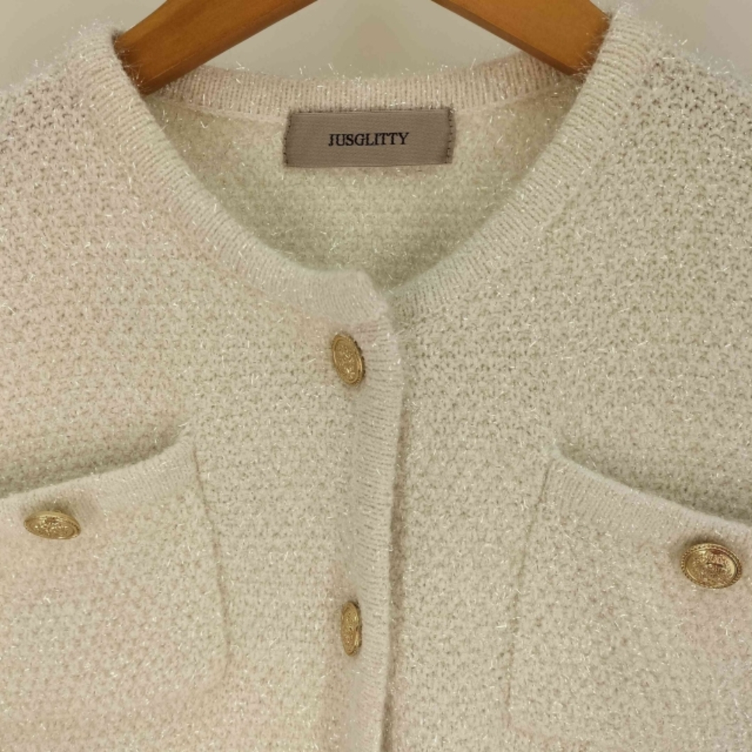 JUSGLITTY - JUSGLITTY(ジャスグリッティー) 24SS ラメツイード JUSGLITTY - JUSGLITTY(ジャスグリッティー) 24SS ラメツイード