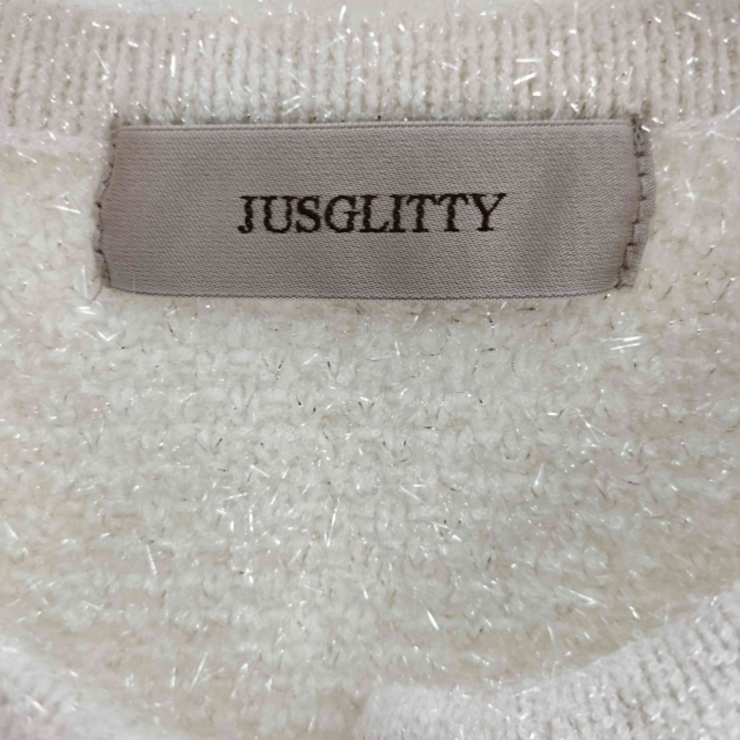 JUSGLITTY - JUSGLITTY(ジャスグリッティー) 24SS ラメツイード JUSGLITTY - JUSGLITTY(ジャスグリッティー) 24SS ラメツイード