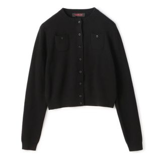 CABaN キャバン　コットンカシミヤ　クルーネックカーディガン(カーディガン)