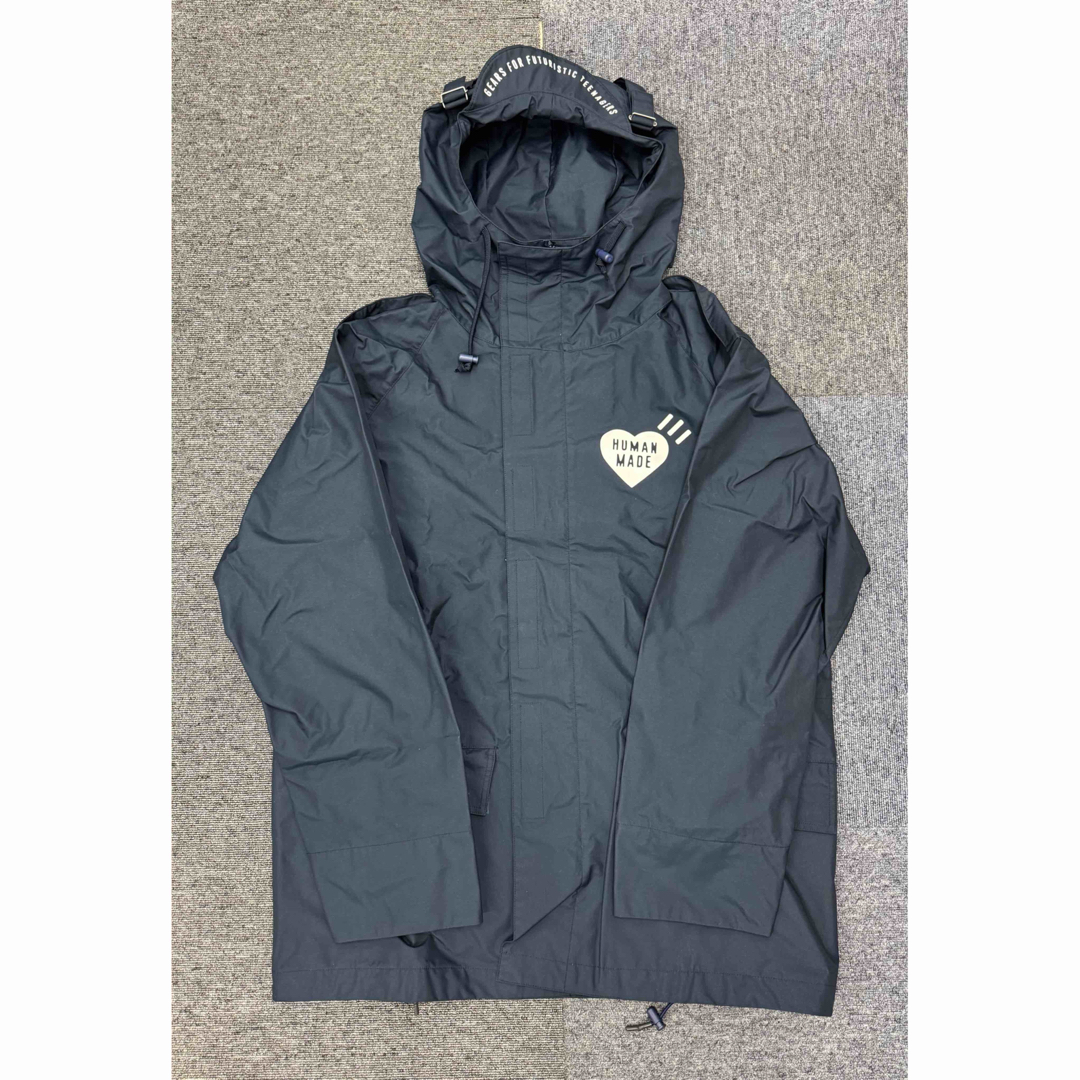 HUMAN MADE - HUMAN MADE MILITARY RAIN JACKET NAVY XLの通販 HUMAN MADE - HUMAN MADE MILITARY RAIN JACKET NAVY XLの通販