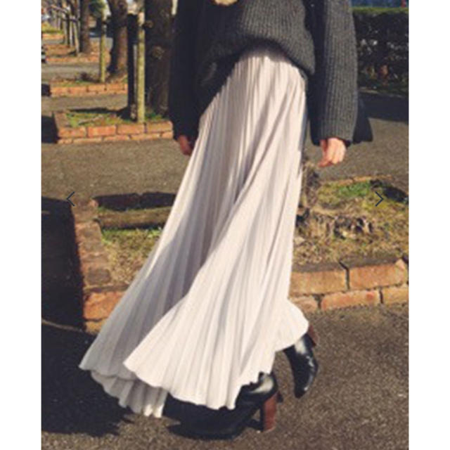 Ungrid(アングリッド)ののん様専用⭐️ungrid ⭐︎プリーツマキシスカート⭐︎ レディースのスカート(ロングスカート)の商品写真