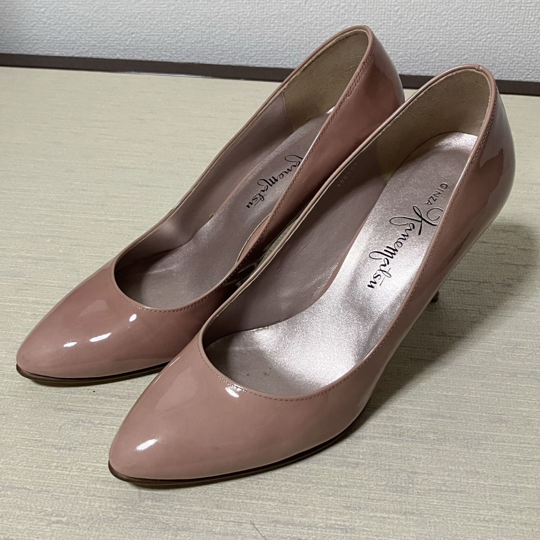 GINZA Kanematsu - 【状態良好】銀座かねまつ エナメルピンク GINZA Kanematsu - 【状態良好】銀座かねまつ エナメルピンク