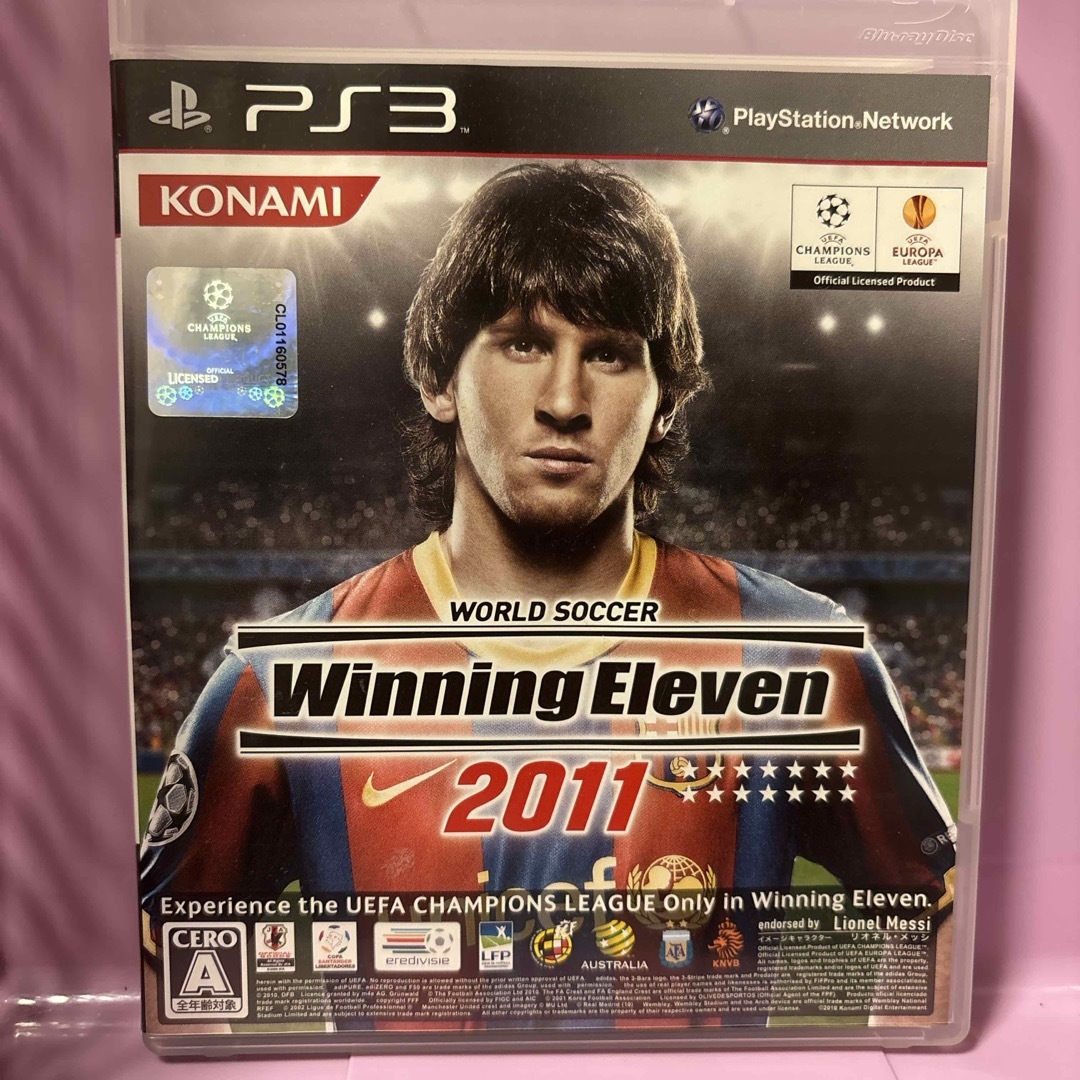 KONAMI(コナミ)のPS3 中古ソフト ワールドサッカー ウイニングイレブン 2011 エンタメ/ホビーのゲームソフト/ゲーム機本体(家庭用ゲームソフト)の商品写真