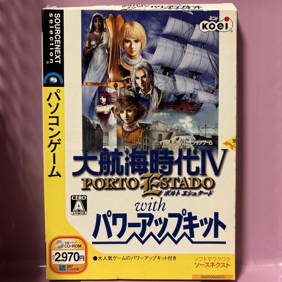 SOURCENEXT(ソースネクスト)のPCゲームソフト大航海時代IV with パワーアップキット エンタメ/ホビーのゲームソフト/ゲーム機本体(PCゲームソフト)の商品写真