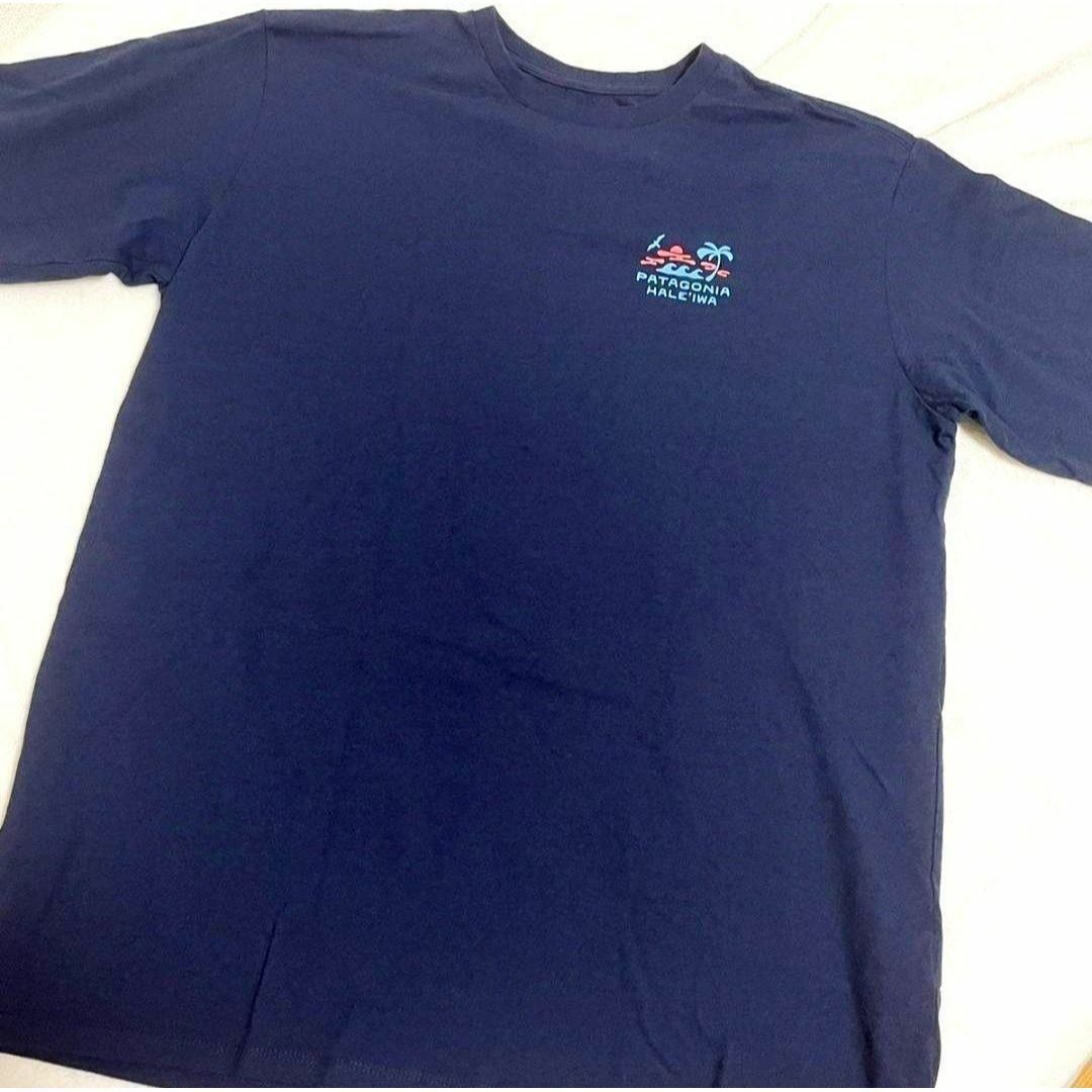 激安本物 新品】Patagonia ハレイワ限定Tシャツ ネイビー USサイズS メンズ トップス