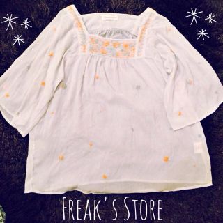 フリークスストア(FREAK'S STORE)のFreak's store刺繍チュニック(シャツ/ブラウス(長袖/七分))