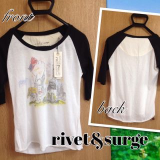 リベットアンドサージ(rivet & surge)のrivet&surge トップス(Tシャツ(長袖/七分))