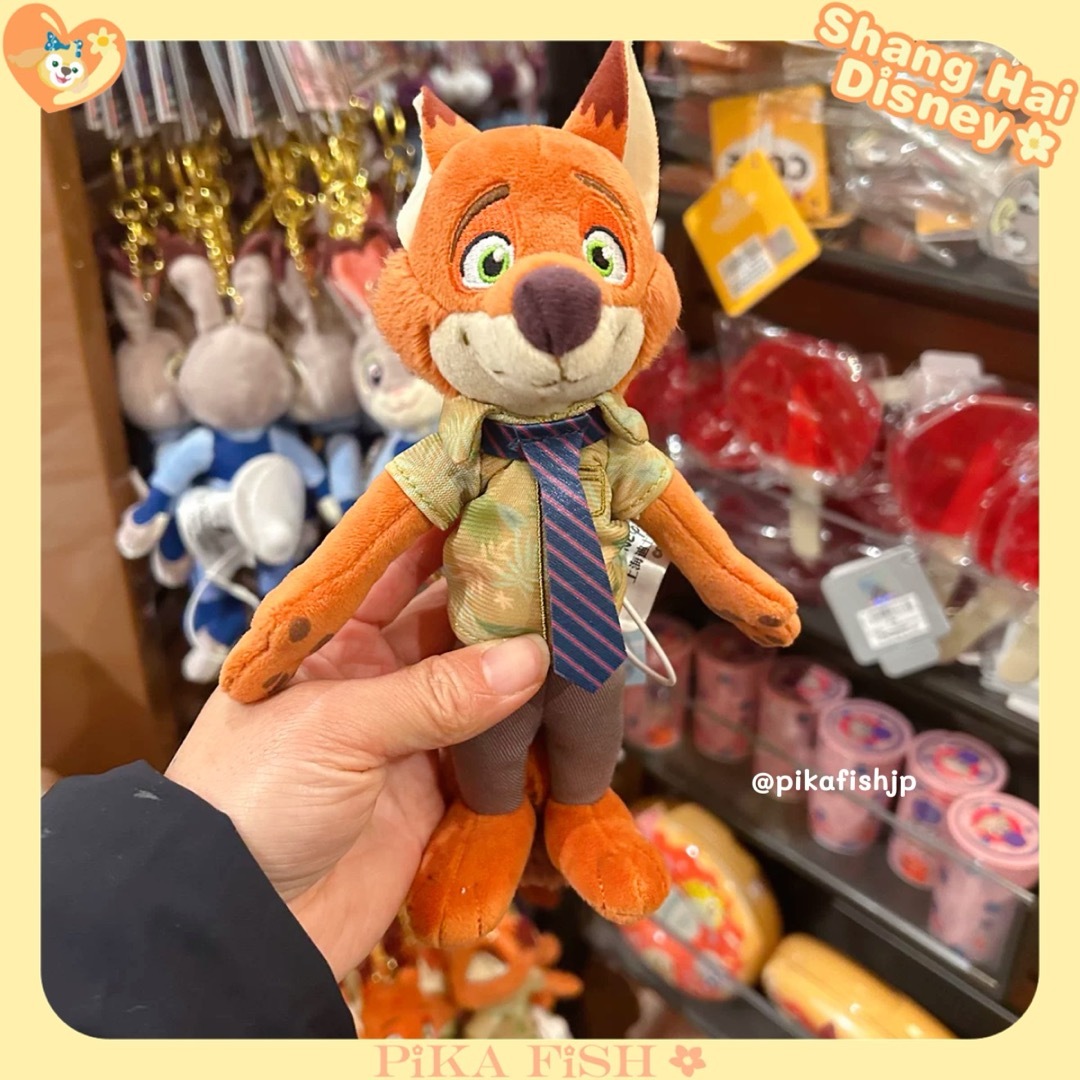 Disney - 【現地購入☆正規品】ニック ズートピア ぬいぐるみ Disney - 【現地購入☆正規品】ニック ズートピア ぬいぐるみ