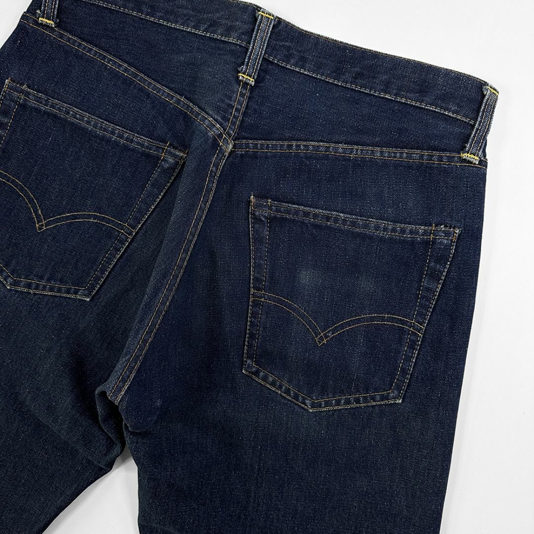 Levi's - 濃紺 60s LEVI'S 505 赤耳 ビッグE W31 L28 イエロー Levi's - 濃紺 60s LEVI'S 505 赤耳 ビッグE W31 L28 イエロー