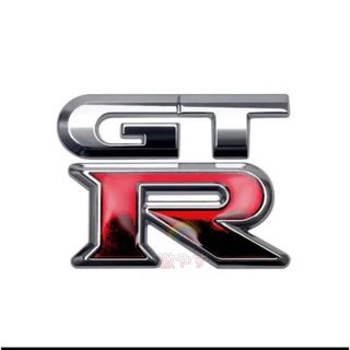 GTR 3D エンブレム 金属製【新品、送料込み】(車外アクセサリ)