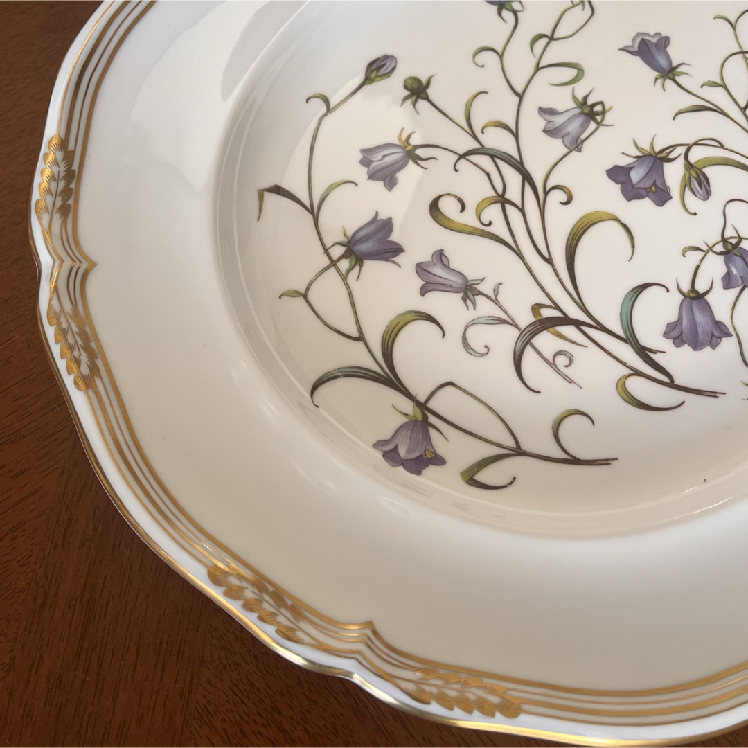 希少品】英国製 スポード ☆カンパニュラ☆パーティプレート 希少品】英国製 スポード ☆カンパニュラ☆パーティプレート