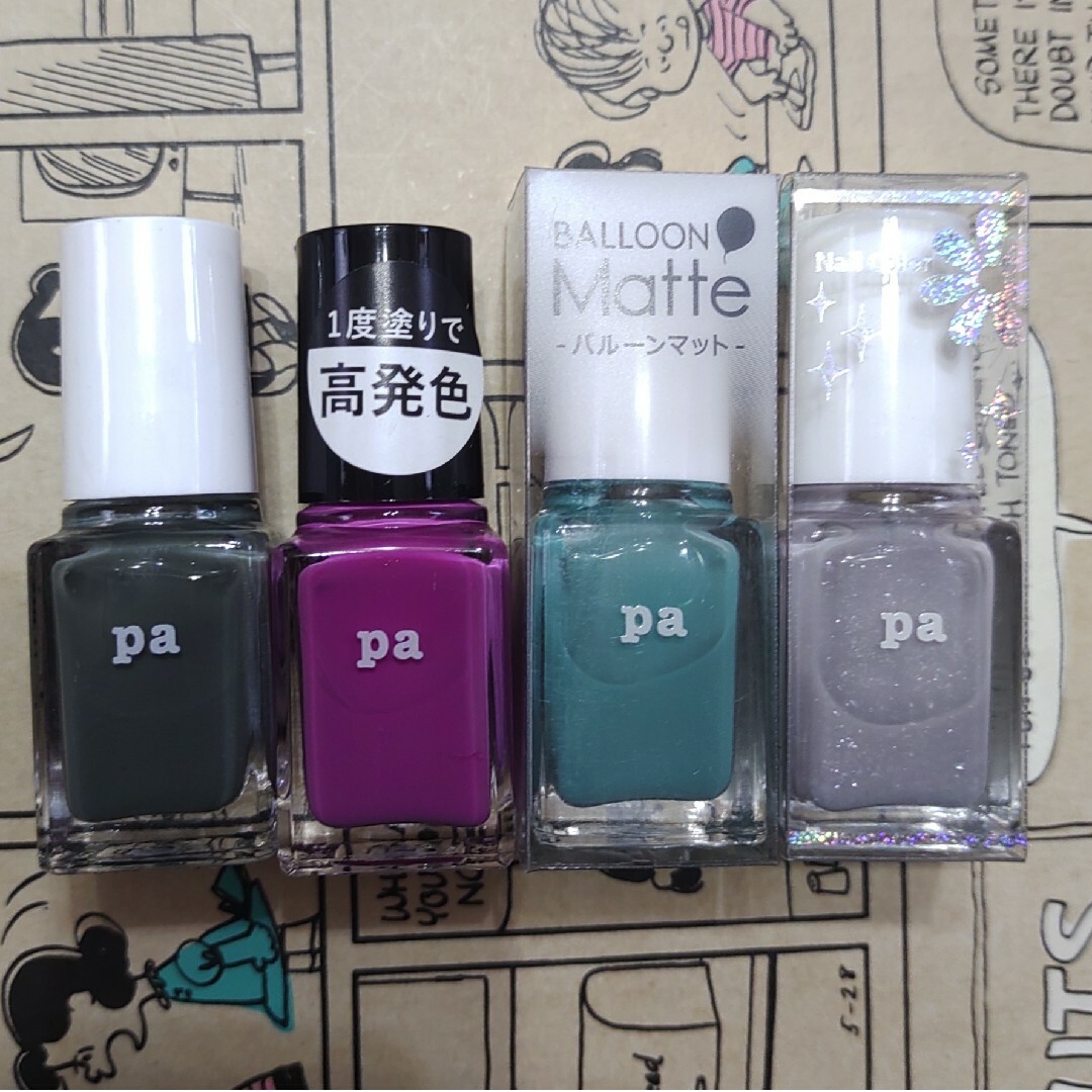 DEAR LAUREL(ディアローレル)のpa ネイルカラー 4本セット コスメ/美容のネイル(マニキュア)の商品写真
