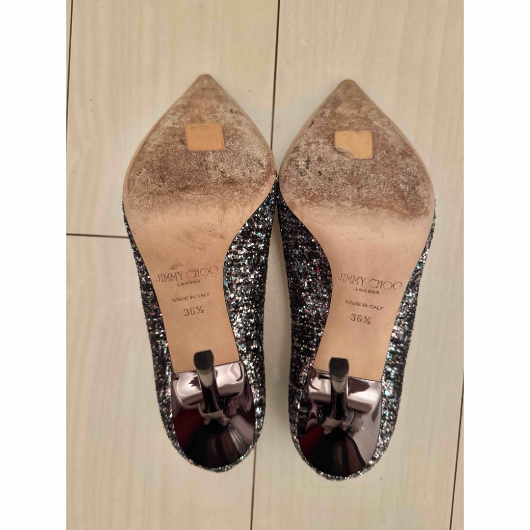 JIMMY CHOO ジミーチュウ グリッターヒール 36ハーフ JIMMY CHOO ジミーチュウ グリッターヒール 36ハーフ
