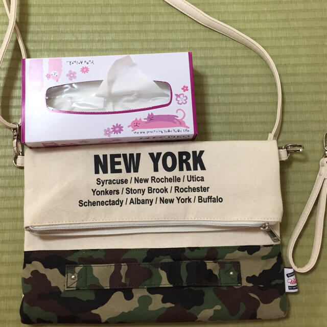 しまむら(シマムラ)の2way 迷彩 クラッチ レディースのバッグ(ショルダーバッグ)の商品写真