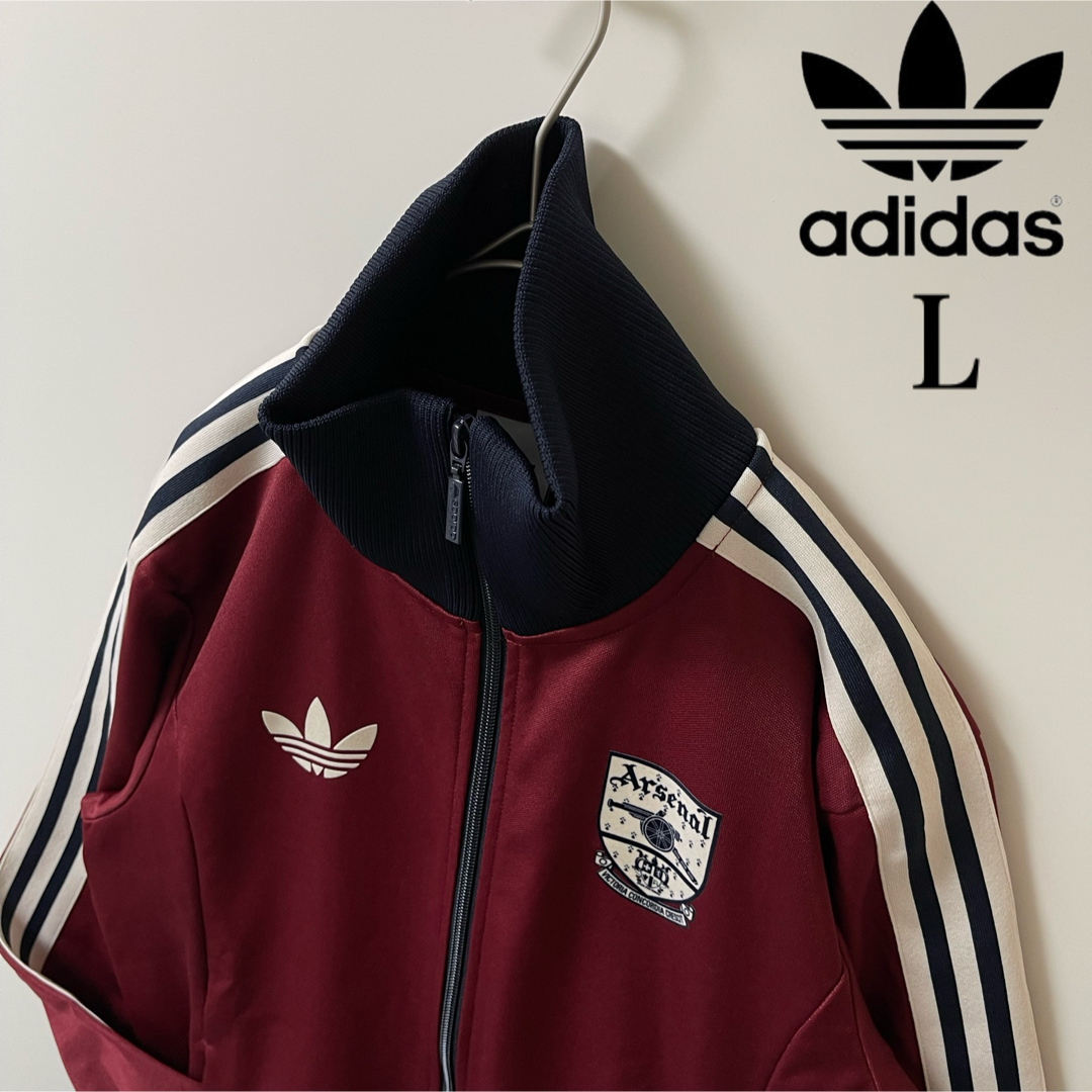 adidas - 新品同様L】アーセナル アディダス刺繍トラック adidas - 新品同様L】アーセナル アディダス刺繍トラック