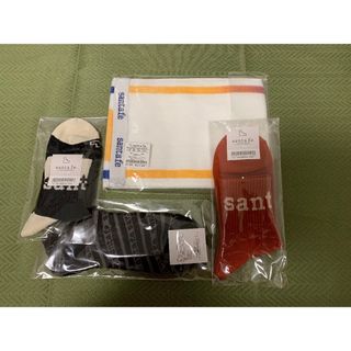 サンタフェ(Santafe)のサンタフェ　ソックスとロングタオルセット未使用！(ソックス)