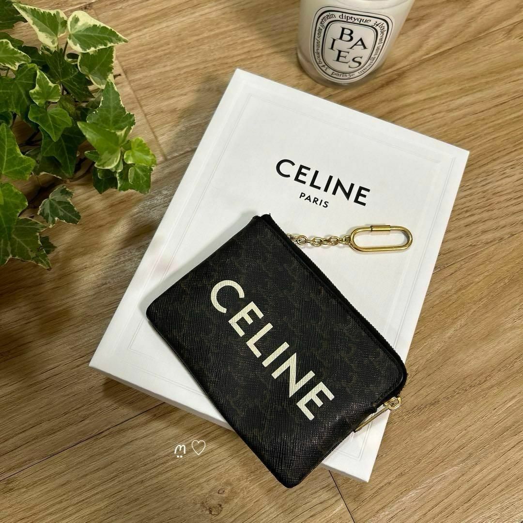 CELINE - CELINE セリーヌ トリオンフキャンバス コイン&カード CELINE - CELINE セリーヌ トリオンフキャンバス コイン&カード