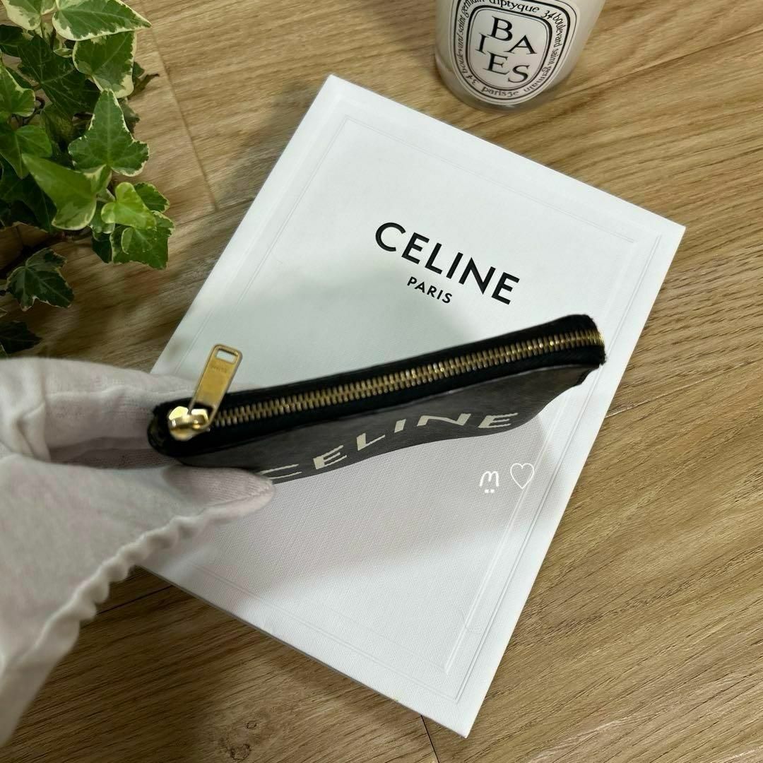 CELINE - CELINE セリーヌ トリオンフキャンバス コイン&カード CELINE - CELINE セリーヌ トリオンフキャンバス コイン&カード