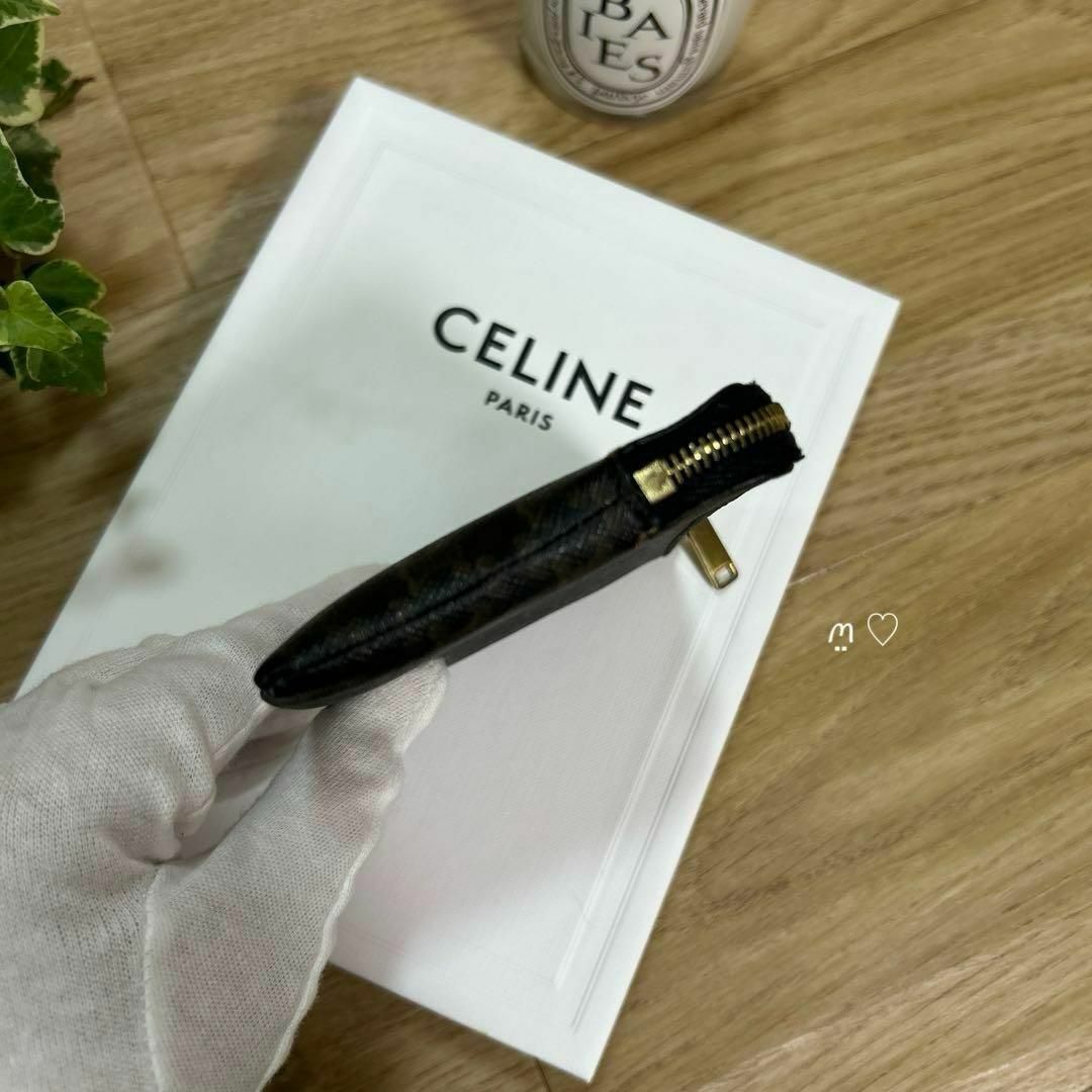 CELINE - CELINE セリーヌ トリオンフキャンバス コイン&カード CELINE - CELINE セリーヌ トリオンフキャンバス コイン&カード