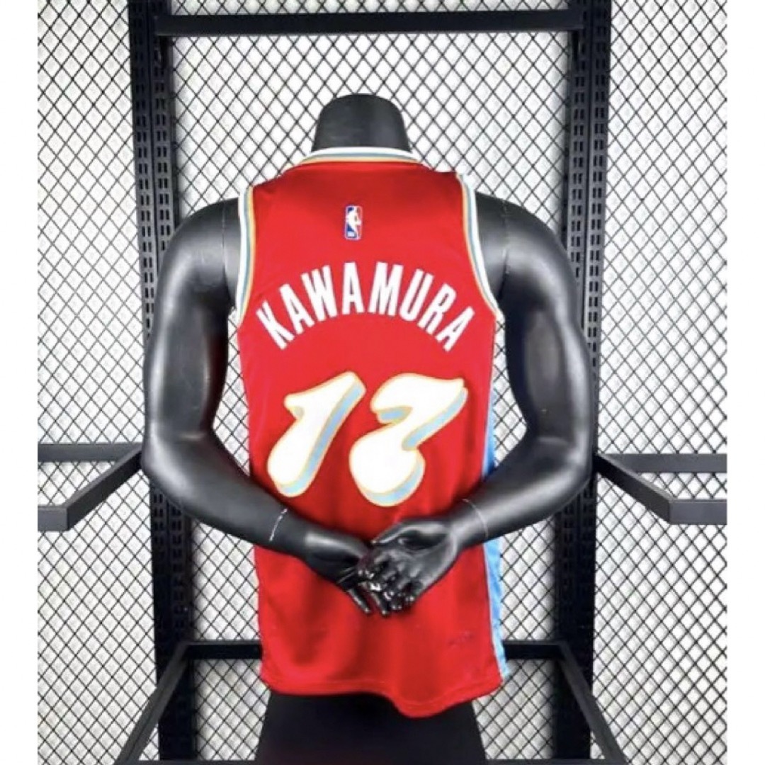 NBA 河村勇輝 グリズリーズ ユニフォーム ♯17 赤 レッド M NBA 河村勇輝 グリズリーズ ユニフォーム ♯17 赤 レッド M