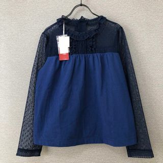 PINK HOUSE - 未使用品 PINK HOUSE ポルカドットチュール使い PINK HOUSE - 未使用品 PINK HOUSE ポルカドットチュール使い
