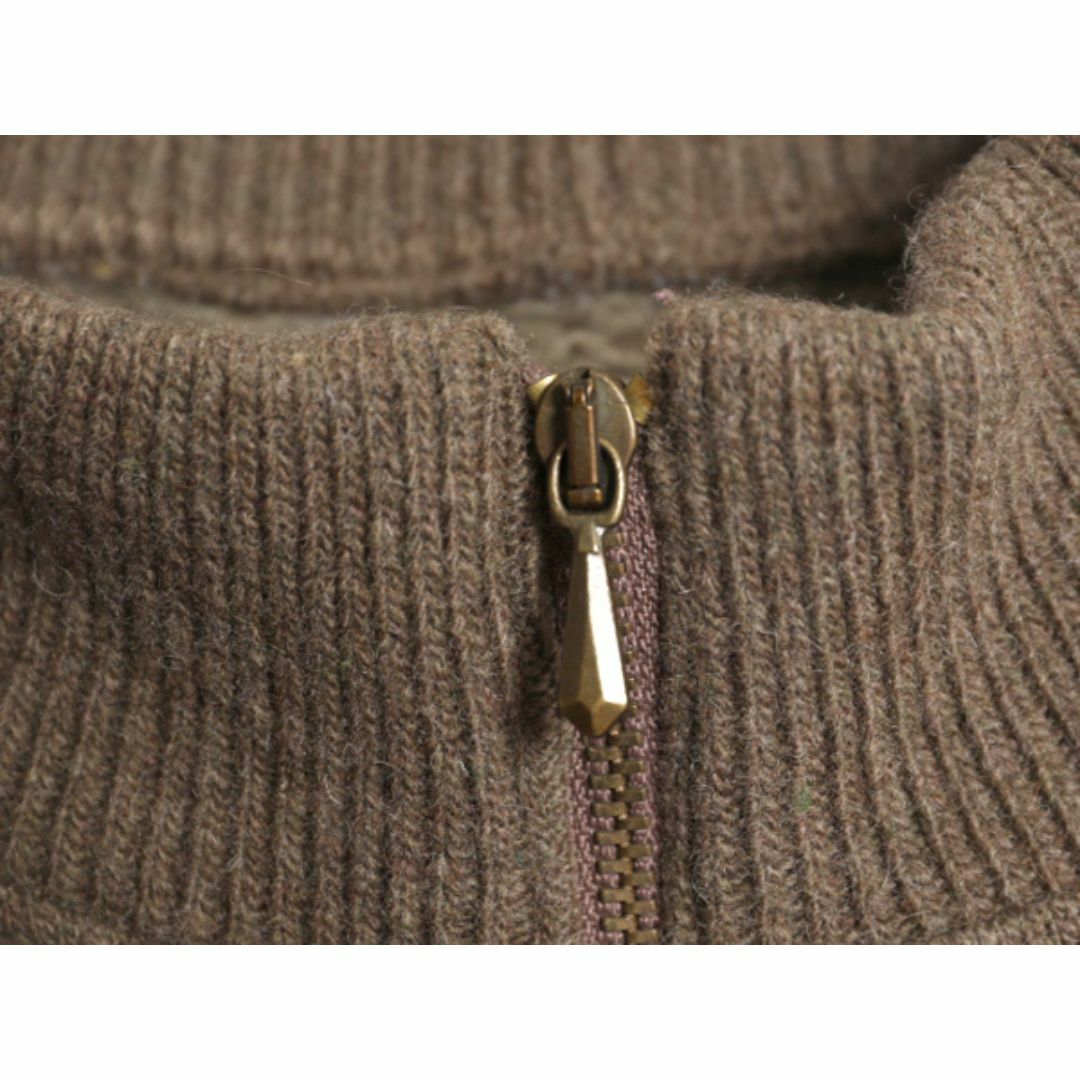 入荷now 安全 80s エルエルビーン ハーフジップ ニット セーター メンズ L 男性用