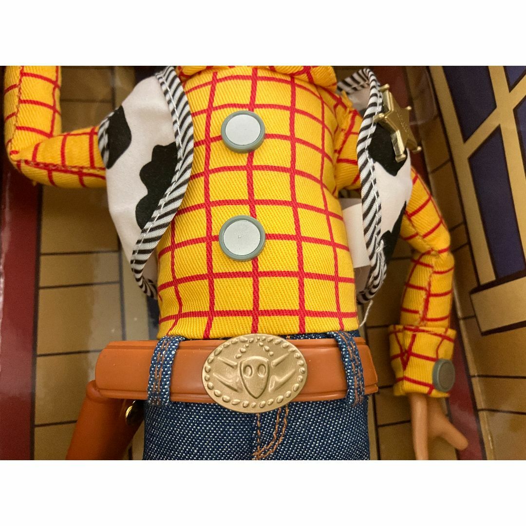 Disney - 42cm！ボックス入りウッディ発声おもちゃ 30種類以上の