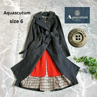 AQUA SCUTUM - 【美品】アクアスキュータム トレンチコート AQUA SCUTUM - 【美品】アクアスキュータム トレンチコート