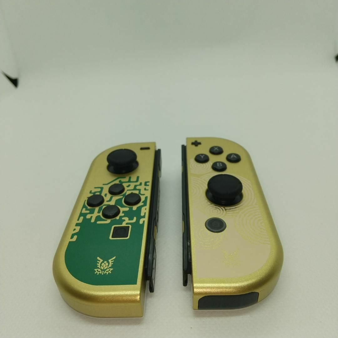 Nintendo Switch - 【美品】①Switch ジョイコン　ゼルダの伝説　左右LR 【任天堂純正品】金銀 Nintendo Switch - 【美品】①Switch ジョイコン ゼルダの伝説