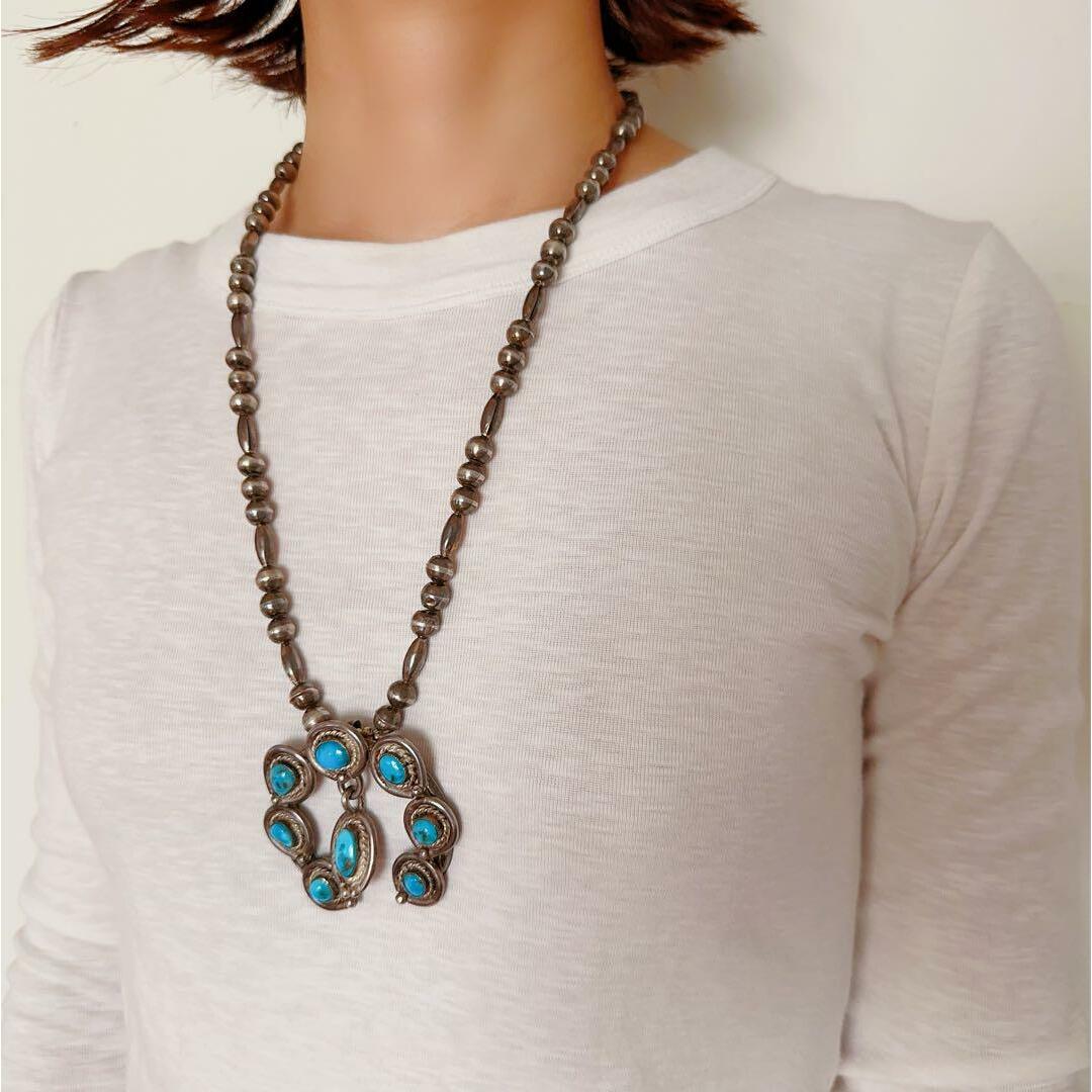 INDIAN JEWELRY - 【J124】希少!一点物 オールドナバホ ナジャ INDIAN JEWELRY - 【J124】希少!一点物 オールドナバホ ナジャ