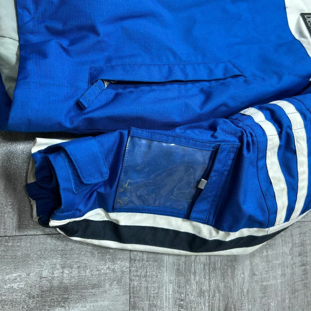 スイス代表モデル☆ DESCENTE デサント スキーウェア 150cm 青 スイス代表モデル☆ DESCENTE デサント スキーウェア 150cm 青