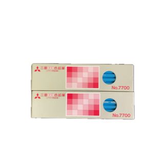 ミツビシエンピツ(三菱鉛筆)の三菱 硬質色鉛筆 7700 単色2ダース みずいろ(色鉛筆)