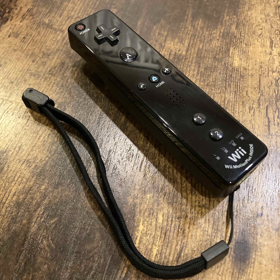 Wii - Wii リモコンプラス 黒 中古品 箱無し 任天堂ニンテンドー Wii - Wii リモコンプラス 黒 中古品 箱無し 任天堂ニンテンドー