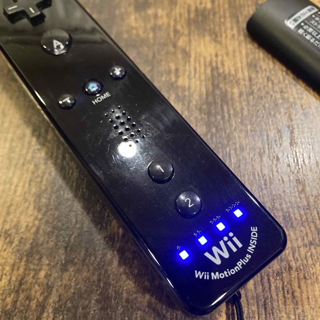 Wii - Wii リモコンプラス 黒 中古品 箱無し 任天堂ニンテンドー Wii - Wii リモコンプラス 黒 中古品 箱無し 任天堂ニンテンドー