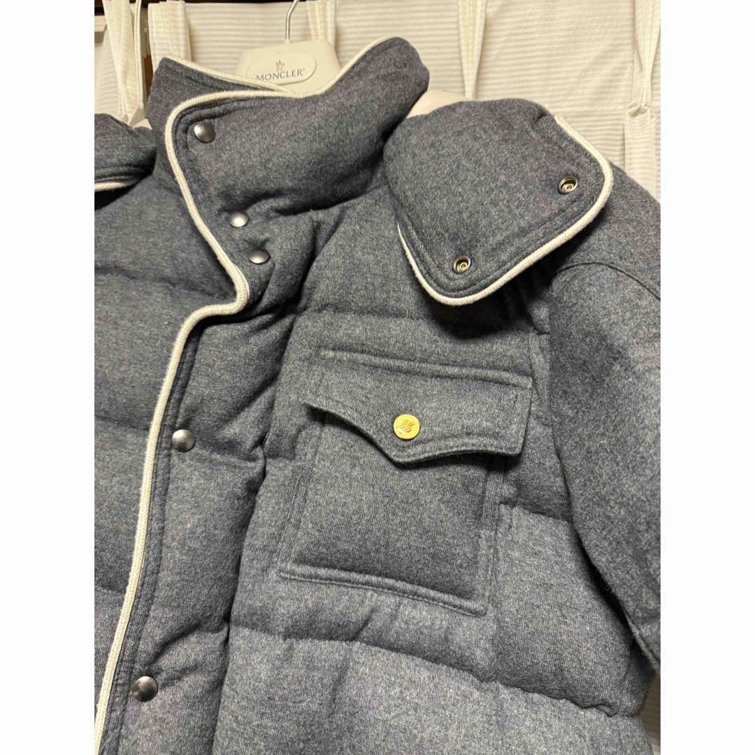 MONCLER BRESLE JACKET ダウンジャケット グレー サイズ1 ダウン MONCLER BRESLE JACKET ダウンジャケット グレー サイズ1 ダウン