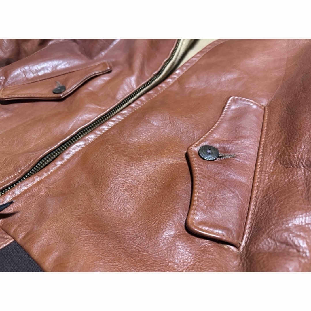Golden Bear レザー ハリントンジャケットビンテージ used Golden Bear レザー ハリントンジャケットビンテージ used