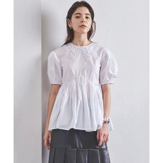 CECILIE BAHNSEN - セシリーバンセンブラウスホワイトの通販 by CECILIE BAHNSEN - セシリーバンセンブラウスホワイトの通販 by