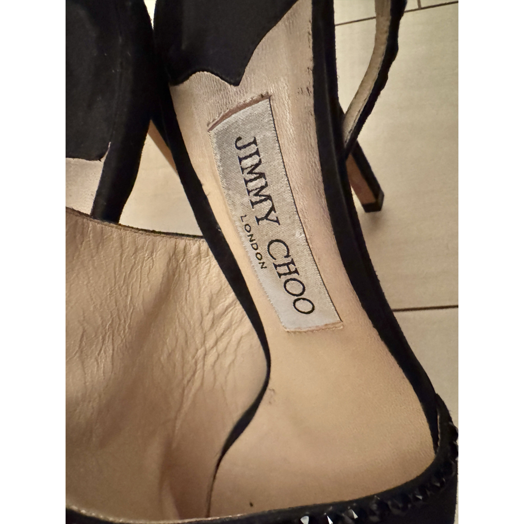 日本未入荷 JIMMYCHOO 星ブラックスエード パンプス ハイヒール 37 日本未入荷 JIMMYCHOO 星ブラックスエード パンプス ハイヒール 37