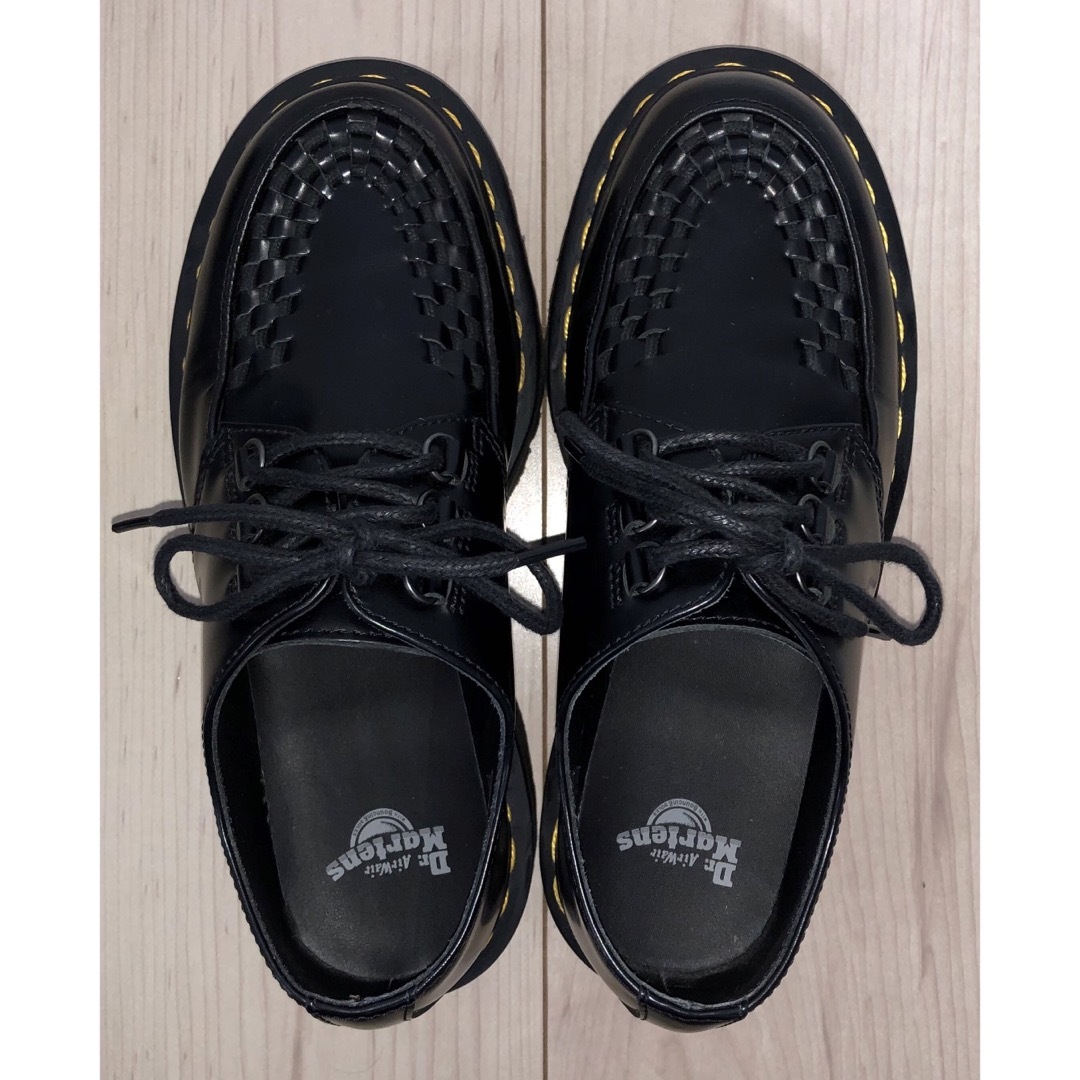 Dr.Martens - 24cm 美品 Dr.Martens ASHLEY 3ホール 厚底 QUAD Dr.Martens - 24cm 美品 Dr.Martens ASHLEY 3ホール 厚底 QUAD