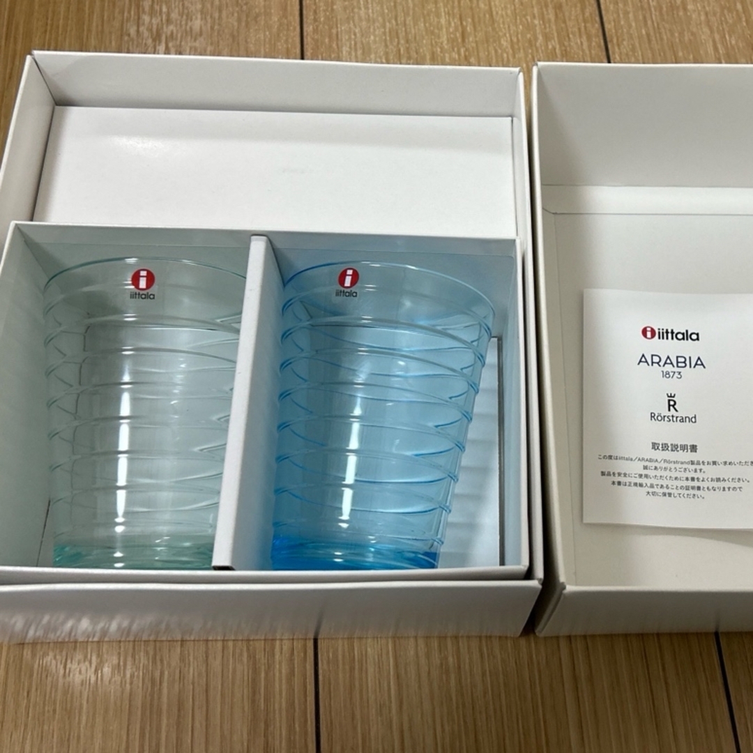 iittala ペアグラス インテリア/住まい/日用品のキッチン/食器(グラス/カップ)の商品写真